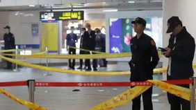 Serangan granat asap dan penikaman teror Taiwan