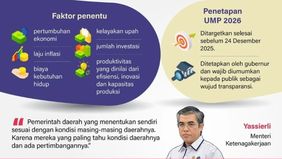 Pemerintah pusat menetapkan formulasi Upah Minimum Provinsi (UMP) 2026 sebagai acuan bagi kepala daerah dalam menentukan besaran upah minimum di masing-masing wilayah. 