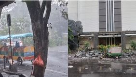 Cuaca ekstrem berupa hujan deras disertai angin kencang menerjang Kabupaten Lamongan pada Senin, 22 Desember 2025 sore. Peristiwa ini mengakibatkan sejumlah pohon tumbang, bangunan roboh, serta kerusakan fasilitas umum di beberapa titik wilayah kota.