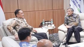 Wakil Menteri Investasi dan Hilirisasi/Wakil Kepala BKPM, Todotua Pasaribu, menerima audiensi Duta Besar Republik Indonesia untuk Republik Korea, Cecep Herawan di Kantor Kementerian Investasi dan Hilirisasi/BKPM, pada Rabu 17 Desember 2025. 