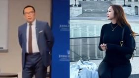 Setelah muncul potret paparazi diduga Ridwan Kamil dan Aura Kasih liburan bareng ke Italia, kini muncul dugaan jika keduanya sempat bersama di Amerika.