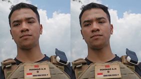 Kisah menyentuh datang dari seorang prajurit TNI yang bertugas sebagai pasukan perdamaian di Republik Demokratik Kongo, Afrika.