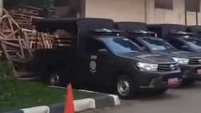 Kebakaran terjadi di lingkungan Kantor Pemerintah Kota (Pemkot) Jakarta Selatan pada Minggu pagi, 28 Desember 2025. 