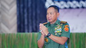 Panglima TNI Jenderal TNI Agus Subiyanto menghadiri kegiatan Doa Bersama Lintas Agama dalam rangka menyambut Tahun 2026 yang digelar di GOR A. Yani Mabes TNI, Cilangkap, Jakarta Timur, Rabu, 31 Desember 2025.