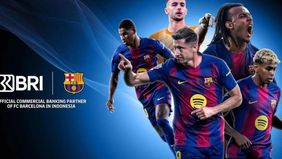 Bank Rakyat Indonesia (BRI) resmi menjalin kemitraan dengan klub LaLiga Spanyol, FC Barcelona sebagai partner perbankan resmi di Indonesia hingga 31 Desember 2027.