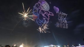 Sebanyak 400 petugas gabungan ditugaskan untuk menjaga malam Tahun Baru 2026 di kawasan Ancol agar situasinya kondusif, aman dan lancar.