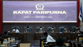 DPRD Bogor, Jawa Barat, menetapkan dua peraturan daerah dalam rapat paripurna penutup tahun 2025 sekaligus mengesahkan hasil evaluasi gubernur terhadap Rancangan Anggaran Pendapatan dan Belanja Daerah (RAPBD) Kota Bogor Tahun Anggaran 2026 pada Rabu,