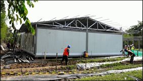 Masyarakat Aceh Tamiang mengapresiasi langkah pemerintah yang mempercepat pembangunan hunian sementara (huntara) atau rumah sementara. Pembangunan ini ditujukan bagi warga yang kehilangan tempat tinggal akibat banjir bandang November lalu.
