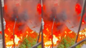 Sebanyak 13 unit armada pemadam kebakaran dengan 65 personel dikerahkan ke lokasi untuk memadamkan api. Saat ini, api telah berhasil dikuasai dan petugas sedang melakukan proses pendinginan guna memastikan area benar-benar aman.