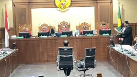 Hal ini dinyatakan Nadiem saat membacakan keberatannya 