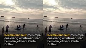 Peristiwa bermula ketika jetski yang dikendarai seorang wisatawan Warga Negara Asing (WNA) dengan seorang perempuan sebagai penumpang terbalik setelah menghantam ombak besar saat hendak kembali ke tepi pantai. Benturan keras menyebabkan kedua korban 