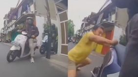 Aksi pencurian sepeda motor di kawasan Palmerah, Jakarta Barat, berujung teror bersenjata. Dua pelaku yang kepergok warga nekat melepaskan tembakan saat aksinya digagalkan, menyebabkan seorang warga terluka akibat peluru. Peristiwa itu terjadi pada R