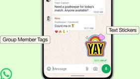 WhatsApp menghadirkan sejumlah fitur baru pada obrolan grup guna mempermudah pengguna dalam berkomunikasi, mengekspresikan diri, serta mengelola aktivitas bersama.