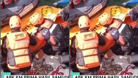 Korban yang diketahui bernama Ari Wijaya (25) ditemukan dalam keadaan meninggal dunia sekitar pukul 15.20 WIB. Tim SAR menemukan korban dalam keadaan mengambang di permukaan pada radius 5 (lima) meter dari lokasi kejadian, dan langsung dievakuasi me