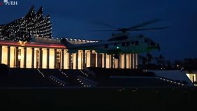 Prabowo Subianto melanjutkan agenda kunjungan kerjanya di Pulau Kalimantan dengan menyambangi Ibu Kota Nusantara (IKN)