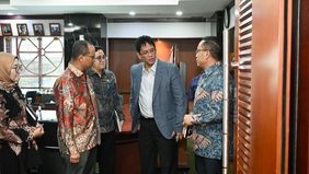 Menteri Keuangan (Menkeu) Purbaya Yudhi Sadewa menerima jajaran Direksi Pertamina di kantor Kementerian Keuangan.