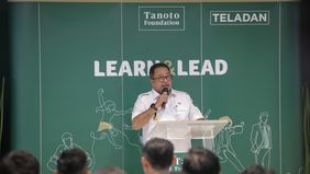 Wakil Gubernur DKI Jakarta, Rano Karno menyoroti pentingnya menyiapkan pemimpin masa depan yang berintegritas dan berdaya saing global saat menghadiri Inaugurasi Program Transformasi Edukasi untuk Melahirkan Pemimpin Masa Depan (TELADAN) 2026.