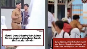 Peristiwa tersebut menjadi sorotan publik setelah video berdurasi 3 menit 28 detik tersebar luas di berbagai platform media sosial.
Dalam video tersebut, tampak seorang guru terlibat adu argumen dengan beberapa siswa. Cekcok mulut yang terjadi kemudi
