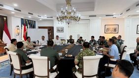 Prabowo Gelar Pertemuan Rutin dengan Pimpinan TNI di Istana