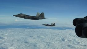 Komando Pertahanan Dirgantara Amerika Utara (North American Aerospace Defense Command/NORAD) mengumumkan rencana kedatangan pesawat mereka ke Pangkalan Antariksa Pituffik (Pituffik Space Base) di Greenland untuk mendukung rangkaian kegiatan yang tela