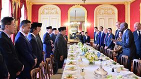 Prabowo Gelar Pertemuan Bilateral dan Working Lunch dengan Wakil PM Inggris di Lancaster House