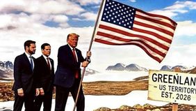 Trump Unggahan Editan Greenland Jadi Wilayah AS