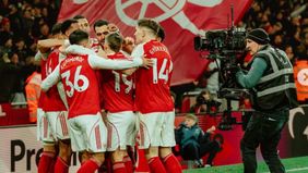 The Gunners memiliki 21 poin di posisi puncak setelah menyampu bersih tujuh pertandingan dengan kemenangan, dengan kemenangan terakhir melawan Inter Milan di Giuseppe Meazza, Rabu (21/1) WIB, dalam skor 3-1. Untuk The Bavarian, kemenangan 2-0 atas Un