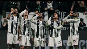 Juventus tampil agresif sejak awal laga. Peluang pertama didapat lewat Khephren Thuram, tetapi sepakannya hanya membentur mistar gawang Napoli.