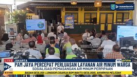 PAM Jaya Mendorong Kesadaran Masyarakat Untuk Beralih Dari Penggunaan Air Tanah Ke Air Perpipaan.