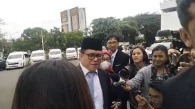 Satya Widya Yudha, Unggul Priyanto, dan Mohammad Fadhil Hasan terlihat mendatangi Istana Kepresidenan Jakarta di tengah mencuatnya kabar pelantikan Dewan Energi Nasional (DEN), Rabu, 28 Januari 2026