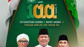 Pengurus Besar Nahdlatul Ulama (PBNU) akan menggelar puncak peringatan Hari Lahir ke-100 Masehi Nahdlatul Ulama di Istora Senayan, Jakarta, pada Sabtu, 31 Januari 2026. 