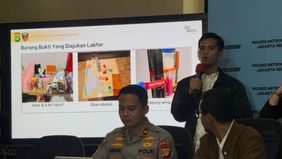 Polisi temukan barang bukti tabung Whip Pink 2050 gram, di apartemen Lula Lahfah dan terbukti sidik jarinya telah digunakan.