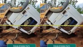 Kasi Humas Polres Kolaka, AKP Dwi Arif, mengatakan peristiwa terjadi saat AU sedang melakukan perbaikan sistem hidrolik kabin bersama dua rekannya berinisial SD dan MR. Mobil yang diperbaiki merupakan truk jungkit 10 roda merek Mercedes Benz Axor war