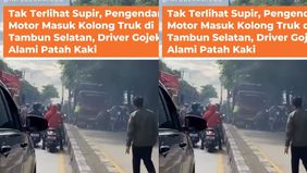 Berdasarkan informasi yang dihimpun, kecelakaan bermula ketika truk hendak melaju kembali setelah berhenti. Di bagian depan truk masih terdapat sepeda motor. Namun saat truk melepaskan rem dan mulai bergerak, motor tersebut terseret hingga masuk ke k