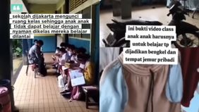 Sebuah rekaman yang beredar luas di TikTok memantik gelombang keprihatinan warganet. Video tersebut menampilkan situasi belajar di sebuah sekolah swasta di Jakarta Utara yang dinilai jauh dari kata layak.