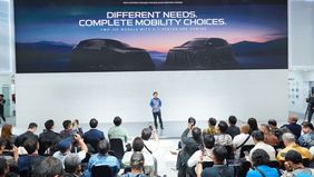 Geely Menampilkan Seluruh Lini Produk Unggulannya Di IIMS 2026.
