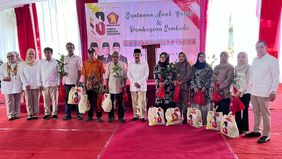 Ratusan warga Kelurahan Ragunan menghadiri acara tersebut