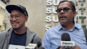 Pandji Pragiwaksono diperiksa penyidik Polda Metro Jaya terkait buntut dari materi show Mens Rea yang dituding melakukan penghasutan dan penistaan agama.