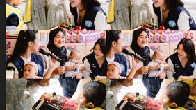 Ia menginisiasi penggalangan dana melalui platform Kitabisa untuk membantu Rumah Singgah, Menteng, Jakarta Pusat