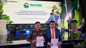 Komitmen mendorong pembangunan berkelanjutan semakin diperkuat melalui penandatanganan Nota Kesepahaman (MoU) antara Nusantara TV dan Center for Sustainability and Waste Management (CSWM) Universitas Indonesia dalam rangkaian Nusantara Sustainability