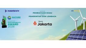 Penghargaan diserahkan dalam rangkaian Nusantara Sustainability Trend Forum (NATURE) 2026 yang digelar di Nusantara Ballroom, NT Tower, Jakarta, Kamis, 12 Februari 2026.