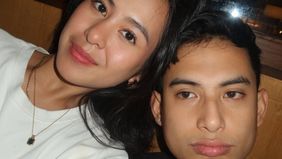 Anada Zhafira pacar baru dari Okin ikut berkomentar usai dituduh menghalangi Okin hadir di acara anak-anaknya.