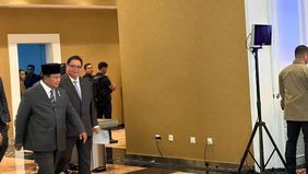 Prabowo Subianto menghadiri Indonesia Economic Outlook yang digelar di Wisma Danantara, Jakarta