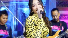 Difarina memanjakan penggemarnya di ajang musik Soundcore.