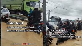Titik terparah berada di Desa Kedungkelor, Kecamatan Warureja, Kabupaten Tegal.