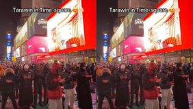 Suasana Ramadan kembali hadir di pusat keramaian kota ketika salat Tarawih berjemaah dijadwalkan berlangsung pada 20 Februari 2026. Kawasan yang biasanya identik dengan lampu mencolok dan aliran turis itu akan berubah menjadi ruang ibadah terbuka den