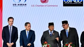 Indonesia dan Amerika Serikat (AS) menyepakati kerja sama perdagangan dan investasi di berbagai sektor senilai 38,4 miliar dolar AS atau setara dengan Rp649 triliun.