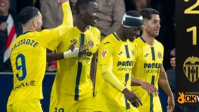 Santi Comesana dan Pape Gueye membawa Villarreal mengalahkan Valencia yang mencetak satu gol dari Largie Ramazani di Stadion de la Ceramica, Villarreal.