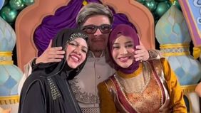 Ibunda Atta Halilintar akhirnya membagikan potret kebersamaannya bareng Aurel dan Ameena serta menyebut Ameena sebagai cucu kesayangan.