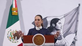 Presiden Meksiko Claudia Sheinbaum pada Senin, 23 Februari 2026, meminta masyarakat Meksiko untuk tetap tenang menyusul tewasnya gembong narkoba Nemesio Oseguera Cervantes dalam operasi militer.